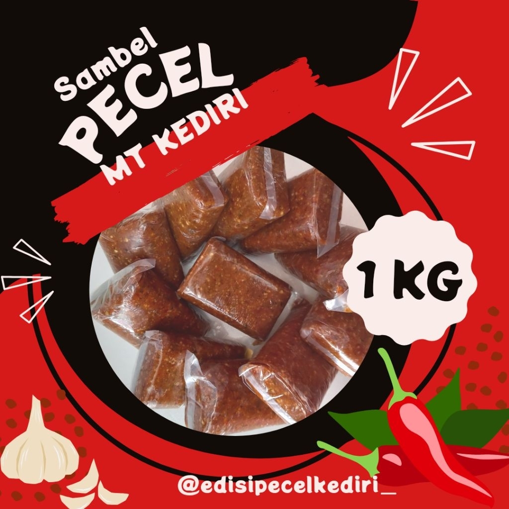 

Sambel Pecel Kediri (MT) 1 KG isi 4