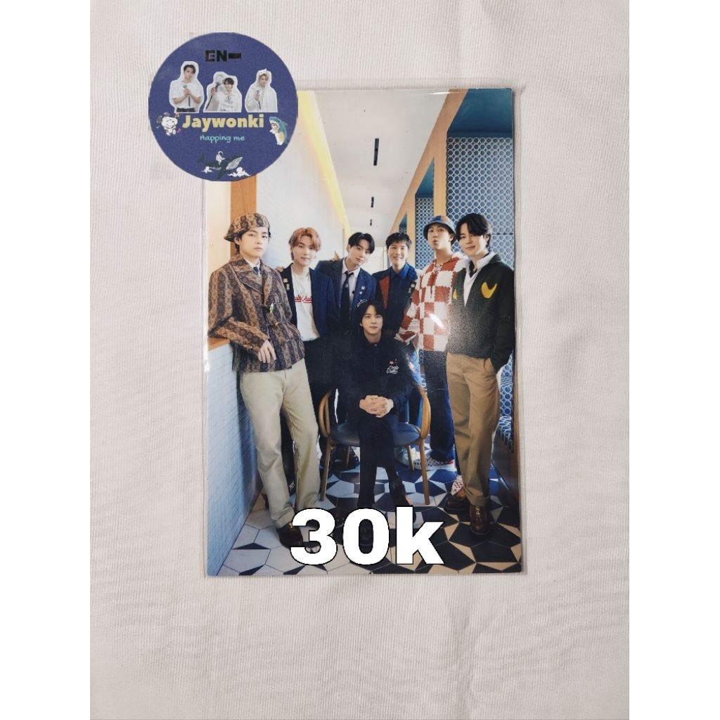 Sharing Dicon 101 BTS Postcard Group & Photocard Jin BTS