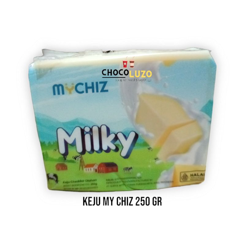 

Keju My Chiz Milky 250 gram / My Chiz Chedar 250 gram
