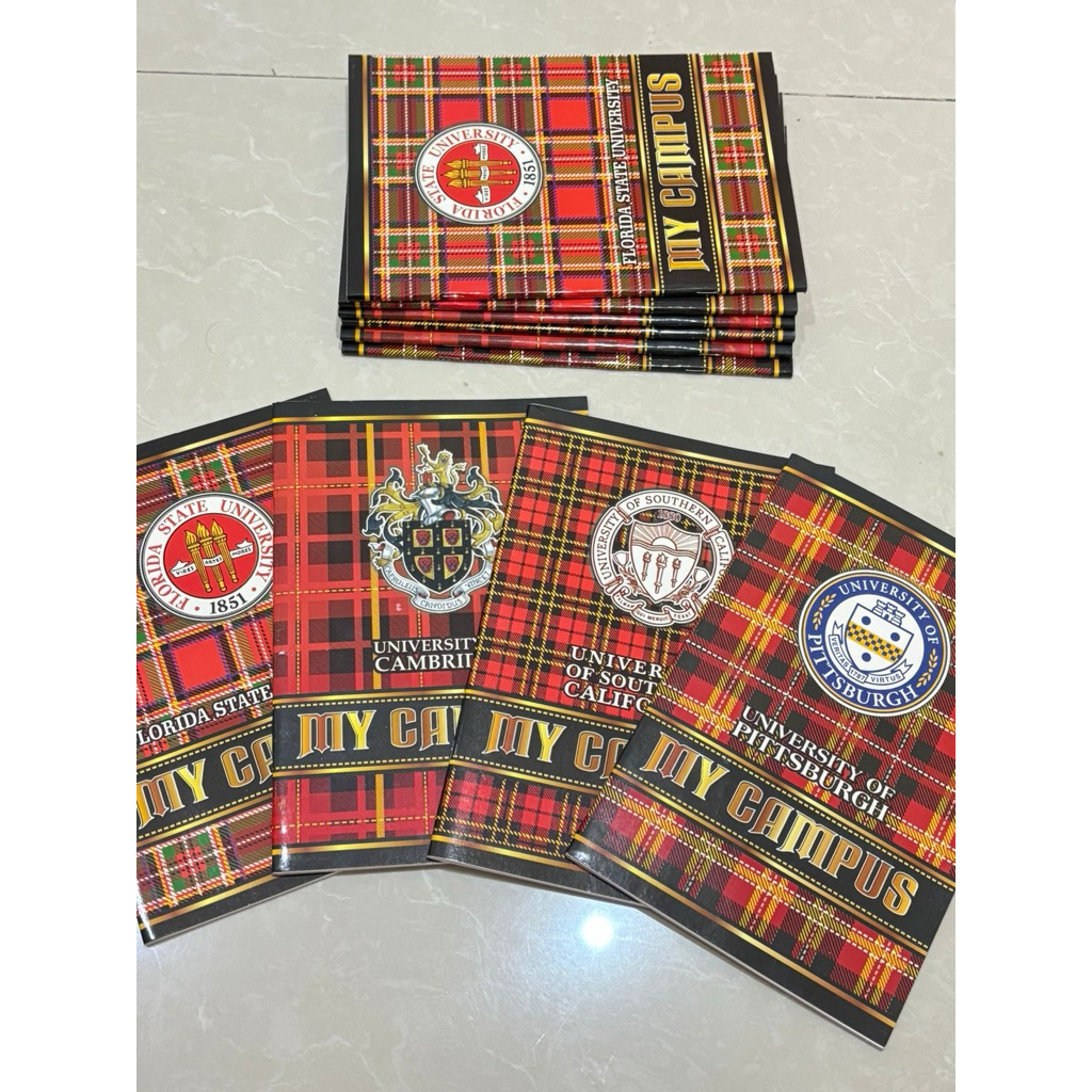 

{10 pcs} Buku Tulis Sekolah Anak X-Book BOXY Panjang My Campus Isi 42 Lembar