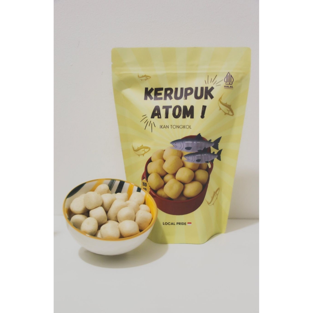 

KERUPUK ATOM IKAN TONGKOL – Gurih, Renyah, Bikin Nagih!