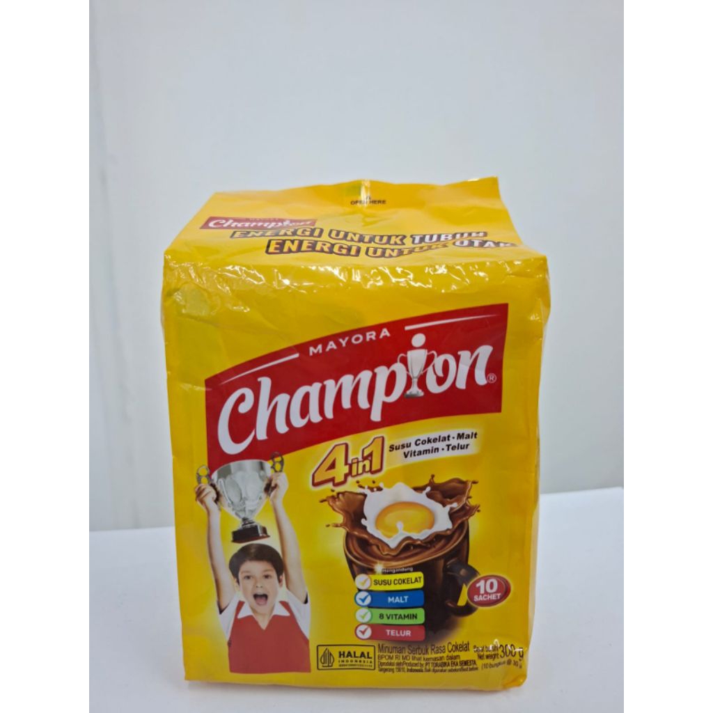 

Champion 4in1 - Susu bubuk rasa coklat 300g