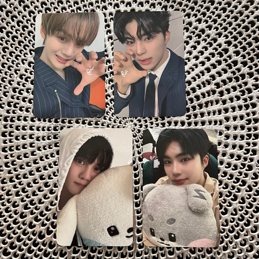 ZEROBASEONE PHOTOCARD Park Gunwook Kim Gyuvin // Gyuvin Gonuk ZB1 Kim Gyuvin Park Gunwook // PC kaka