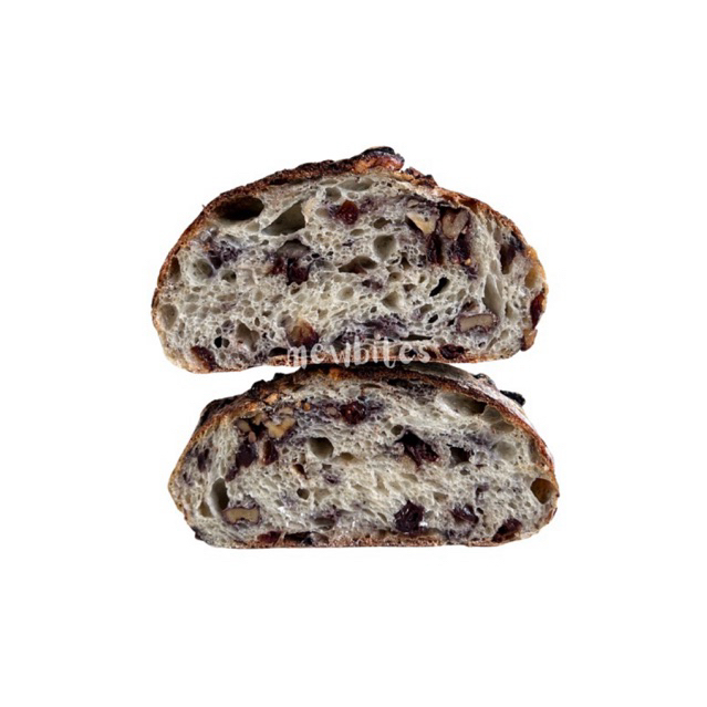 

Rustic Sourdough Bread - Cranberry Walnut