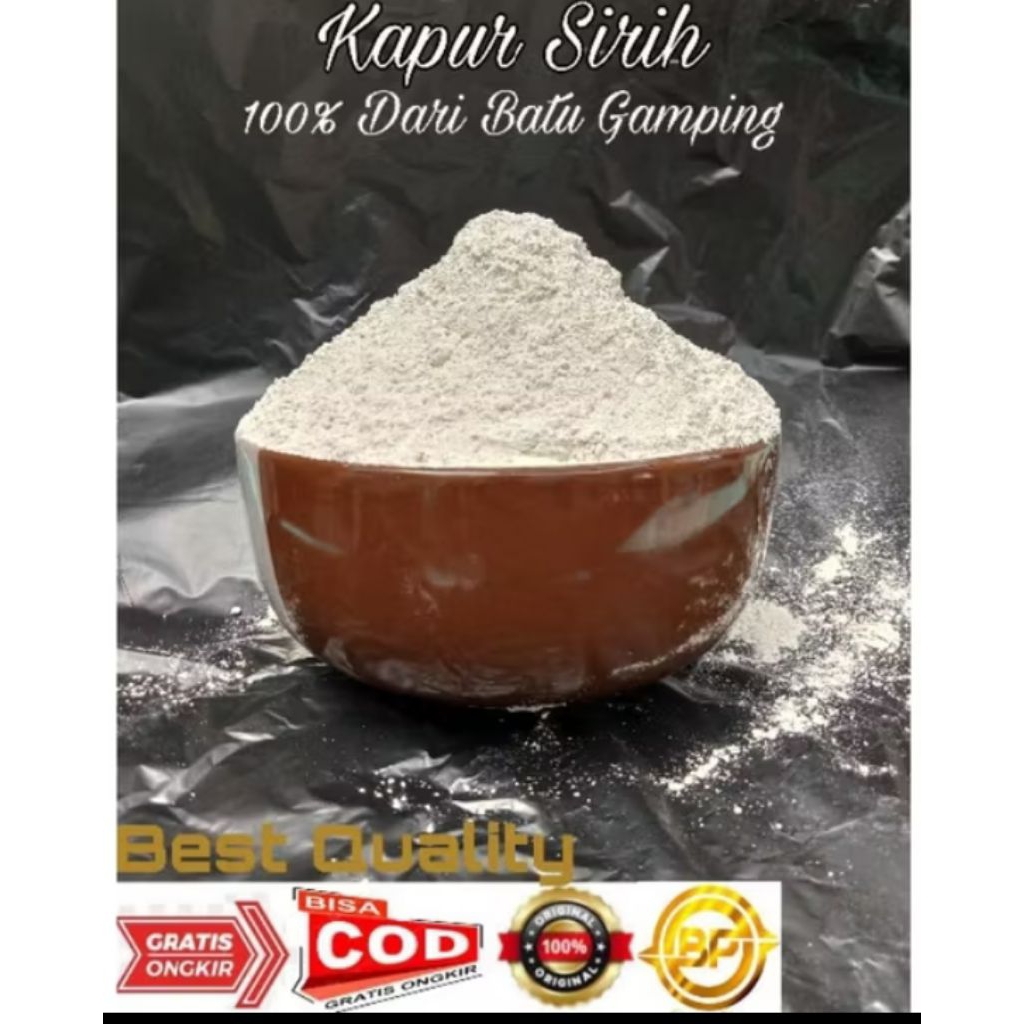 

Kapur Sirih CaOH2 calcium dioxid Food Grade