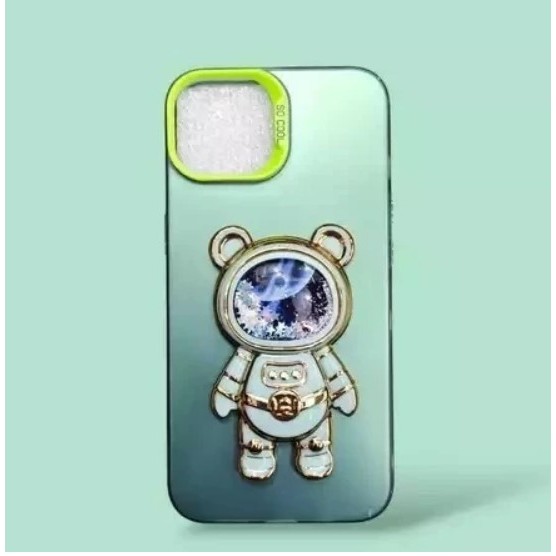 Samsung A51 / A31 / A21 / A11 / A21S CASE IMD LUXURY POLOS HARD CASE + STAND ASTRONOT CROME