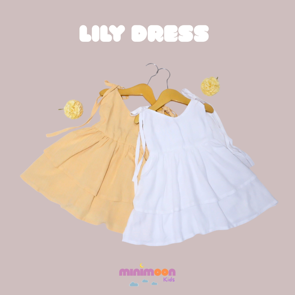 LILY DRESS | Baju Anak | Dress Anak | Baju Anak Perempuan | Dress Anak Perempuan | Baju Pantai Anak 