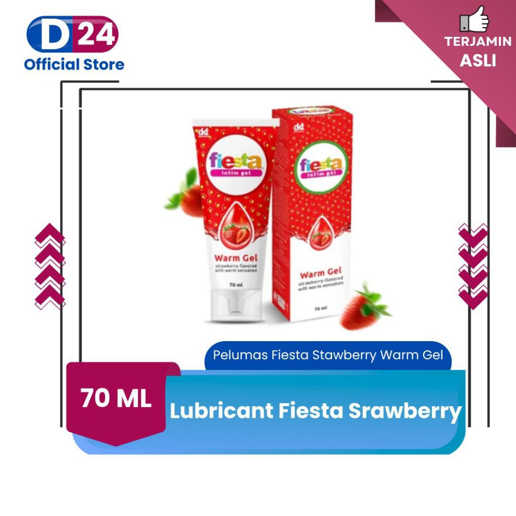Lubrikan Fiesta Intim Gel Warm Gel / Pelumas/ Kontrasepsi