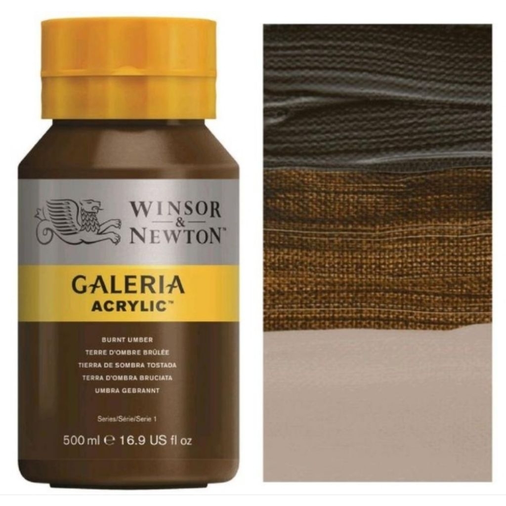 

GALERIA ACRYLIC PAINT 500 ML BURNT UMBER WINSOR & NEWTON