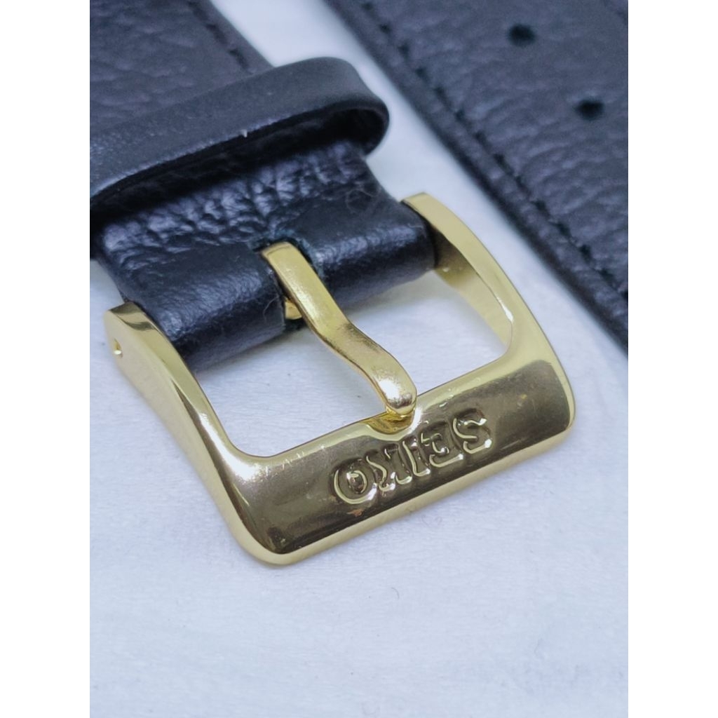Seiko strap Vintage leatherstrap watch 18mm 19mm strap kulit jam tangan antik seiko klasik part arlo