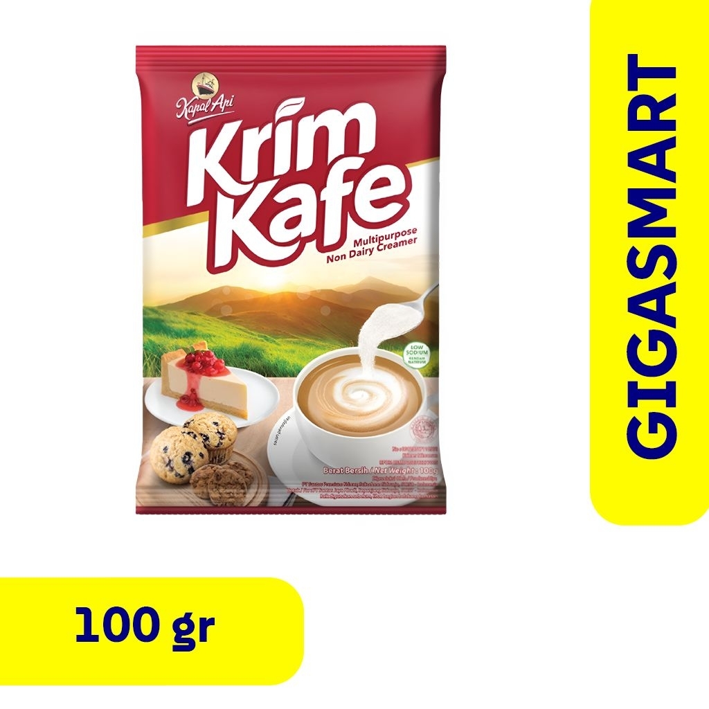 

Kapal Api Krim Kafe 100gr
