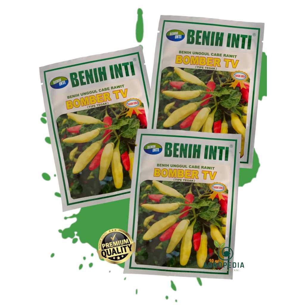 Benih Cabe RAWIT BOMBER TV 10 gram -  Benih Inti - Bibit Cabai RAWIT TAVI