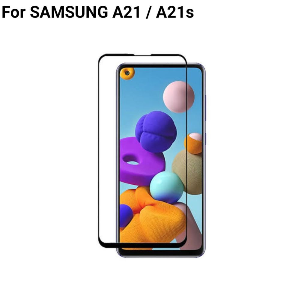 Tempered Glass Samsung A21 / A21s Full Cover