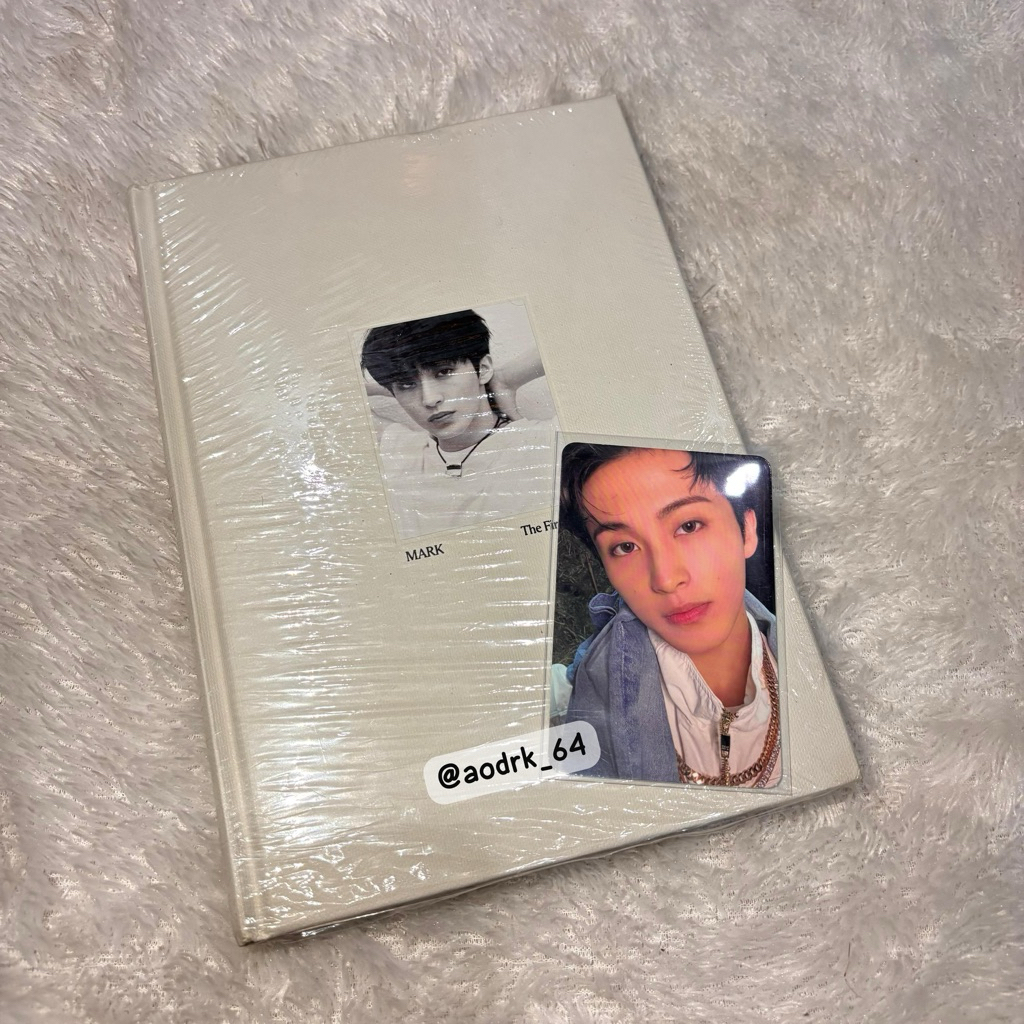 WTS official unsealed fullset album mark lee nct dream 127 pc pb the first fruit photobook mark ver 