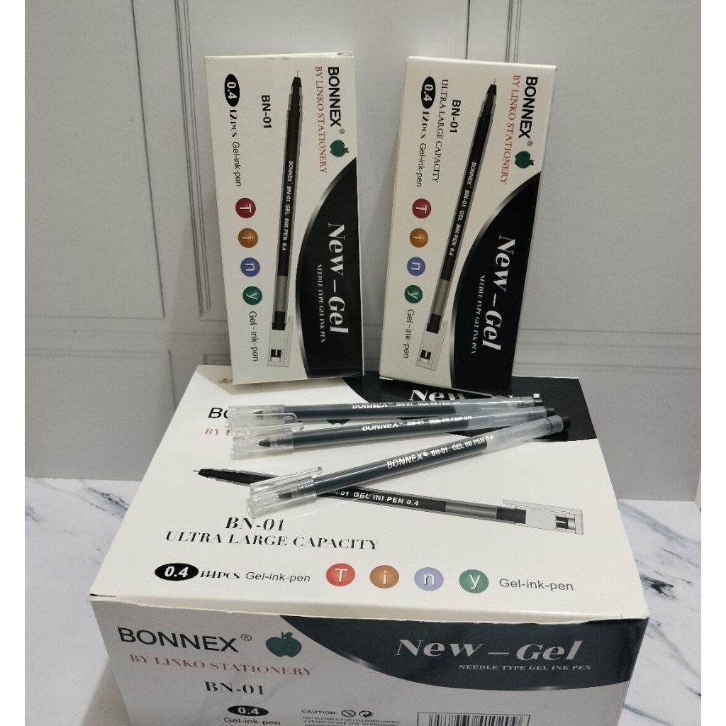 

Pulpen Gel Bonex Bn-01/Bolpoin New Gel