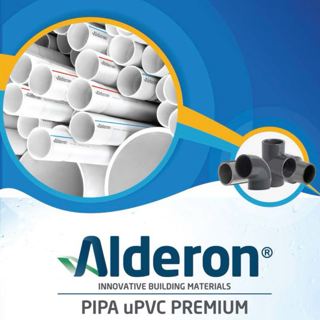 Pipa Pvc D 2 Inch Putih Alderon - Pipa Air Pipa PVC Pipa uPVC Premium