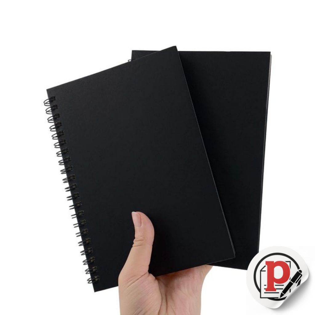 

SKETCHBOOK HITAM SKETCHBOOK SUPER BLACK SKETCHBOOK TEBAL B7 A6 A5 B5 A4
