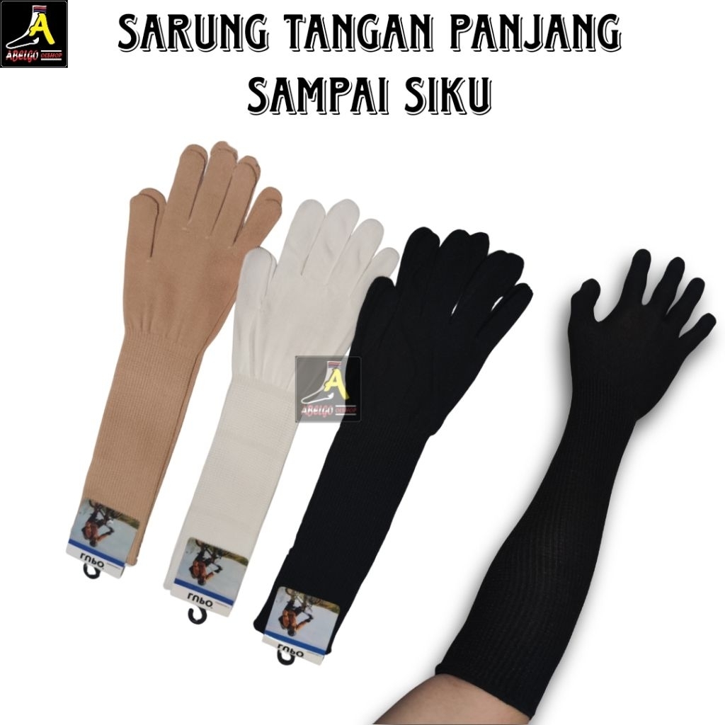 Sarung Tangan Manset Sepeda Lima Jari Panjang/Sarung Tangan Lima Jari Panjang Sport/Sarung Tangan