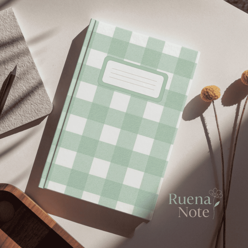 

Ruena Sampul Buku (Book Cover) - Green
