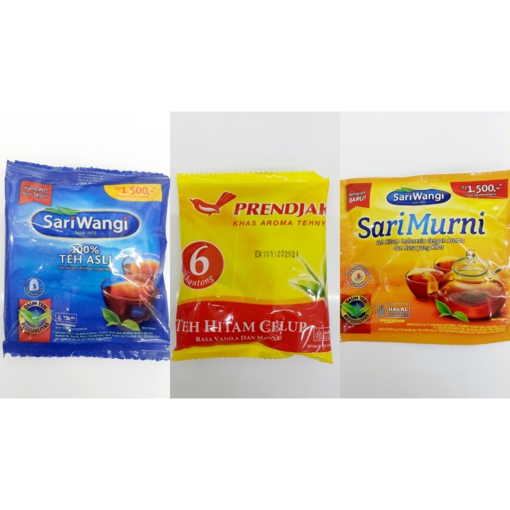 

Teh Celup Sachet SARIWANGI PRENDJAK SARI MURNI