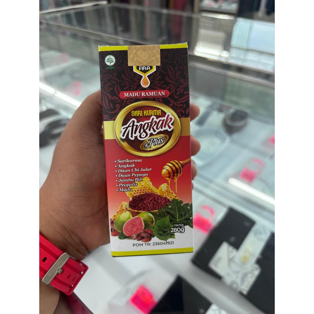 

Sari Kurma Madu Angkak Fira Untuk Demam Berdarah 280 gr | Sari Kurma | Herba