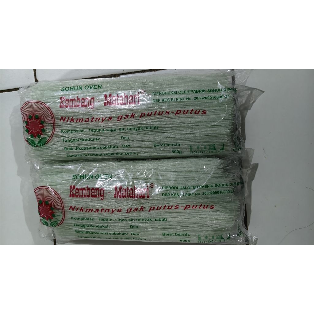 

Soun Oven Kembang Matahari 500gr