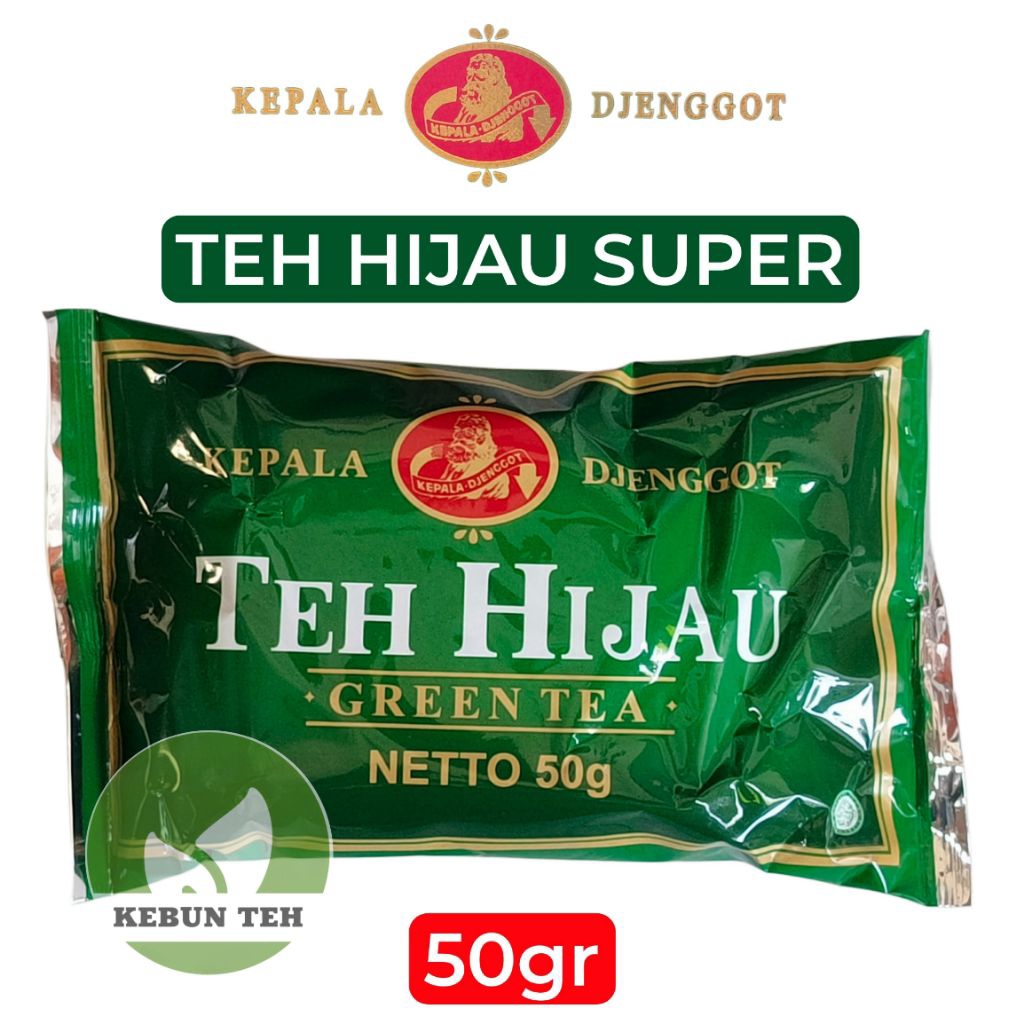 

Teh Hijau Super 50gr Kepala Djenggot - Daun teh Hijau Murni Premium untuk Kesehatan dan Diet Keto