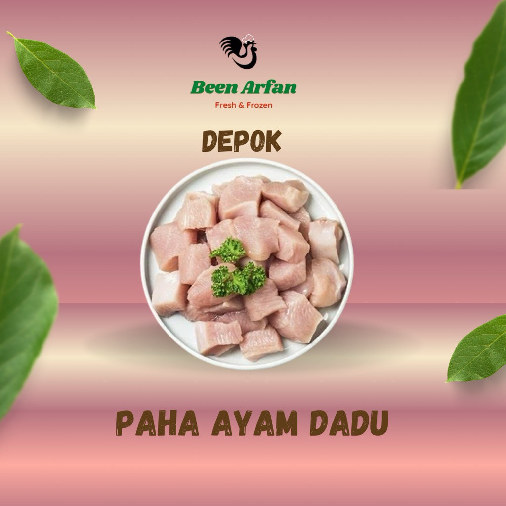 

Boneless Paha Ayam Potong Dadu 1 Kg