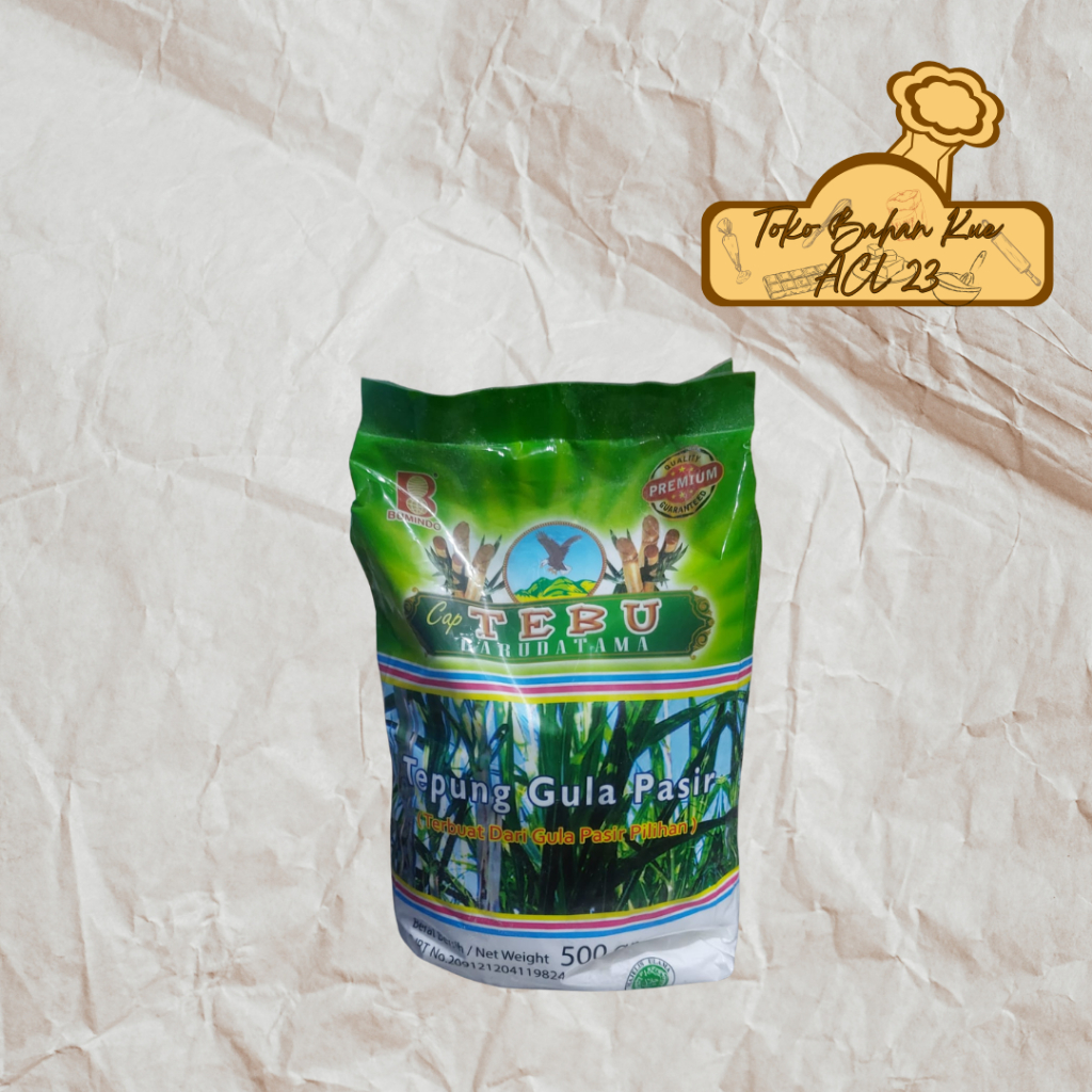 

Tepung Gula Pasir/Gula Halus/Tepung Gula Cap Tebu Garudatama 1 Kg