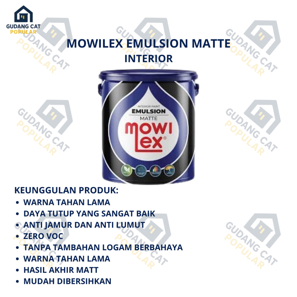 MOWILEX EMULSION MATTE 2,5 L / CAT INTERIOR / MOWILEX EMULSION TINTING