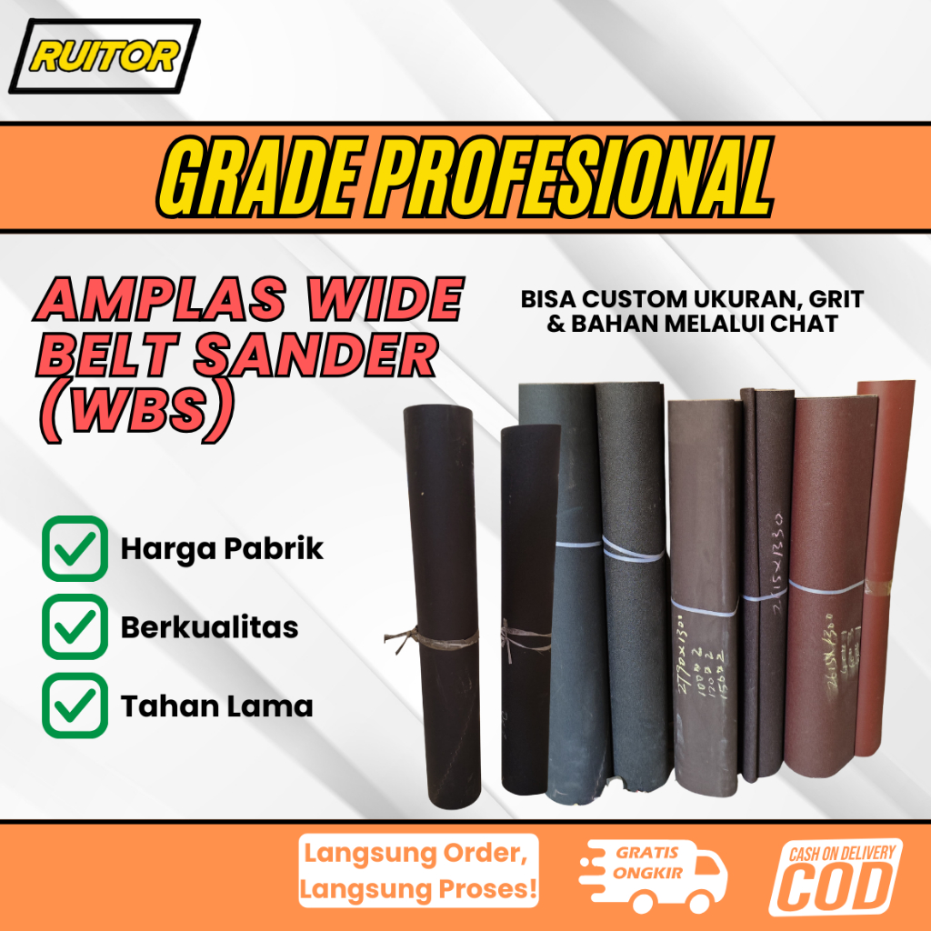 Amplas Belt Lebar