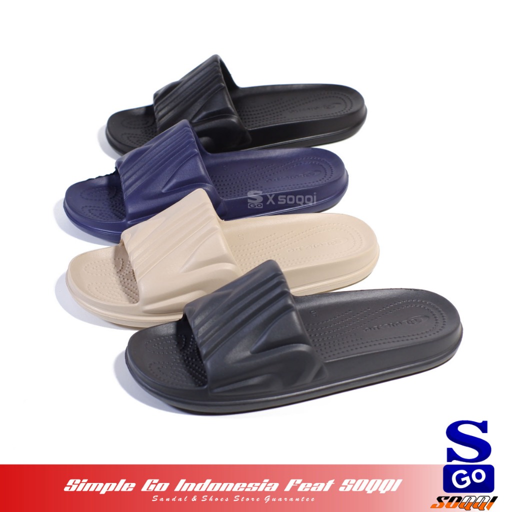 Colorado Zara Sandal Slop Pria Recovery Ringan Original Sendal Selop Cowok Laki-laki New  40-43