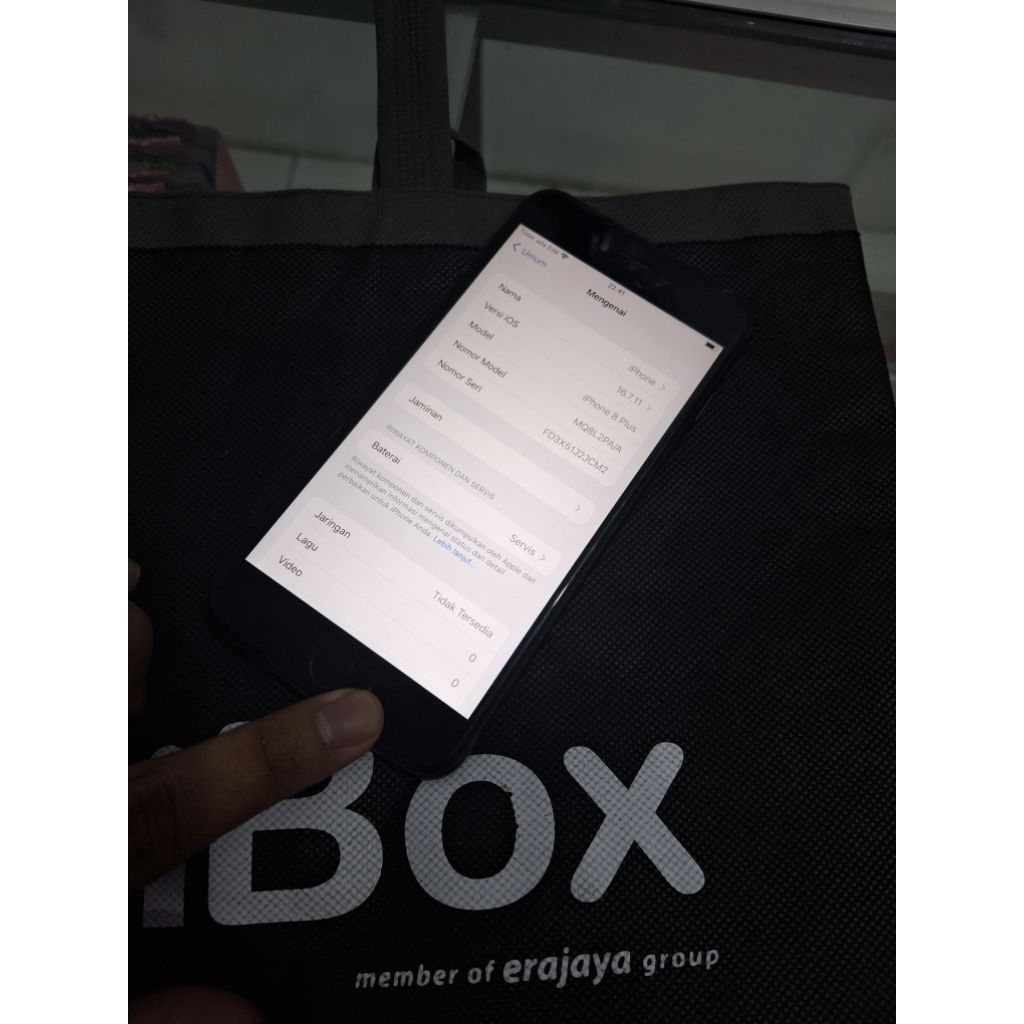 IPHONE 8 PLUS 64 GB resmi Ibox