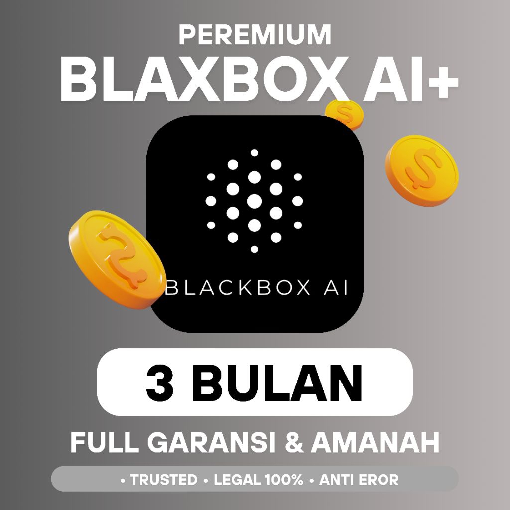 Blackbox AI Pro Business 3 Bulan Private Termurah Full Garansi