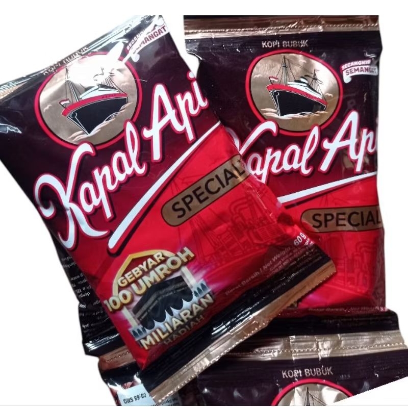 

Kopi Kapal Api (Bubuk 60 gram) 1 Sachet-Coffee