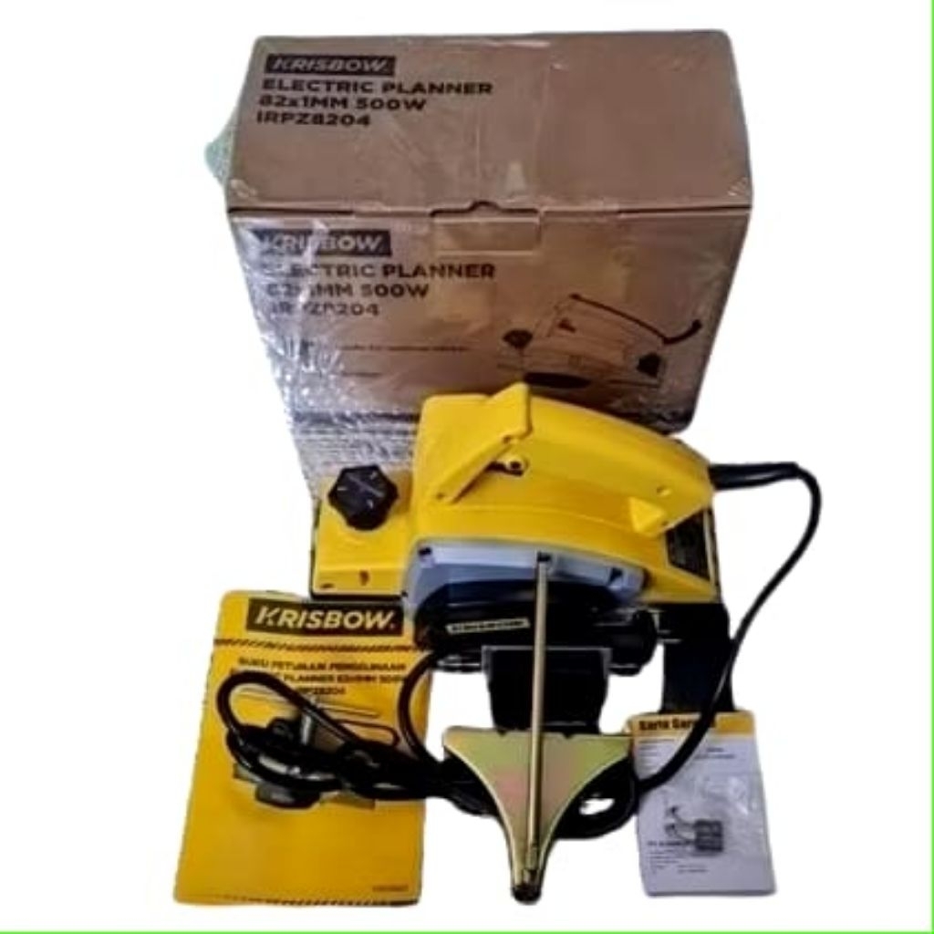 Mesin Planer Ketam Kayu 82 mm Krisbow IRPZ8204
