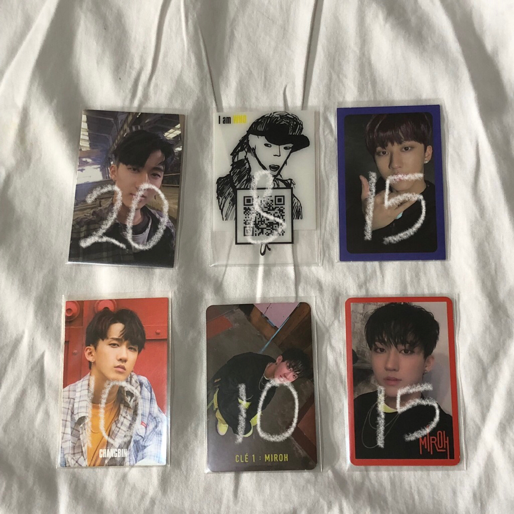 photocard official stray kids changbin i am not, i am who, levanter, miroh