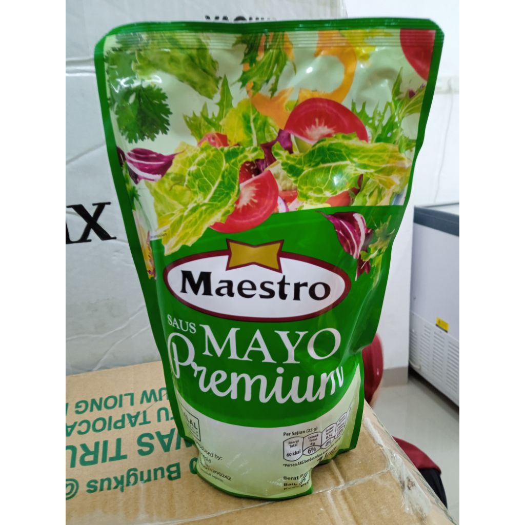 

Mayonais Maestro kemasan baru 1kg
