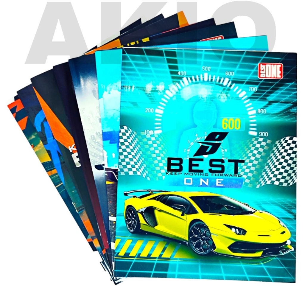 

Buku Tulis Sekolah Aesthetic 38 Lembar Anak TK SD PAUD BO 160525 MB Karakter MOBIL CARS Pack A5 Glossy Lucu BEST ONE