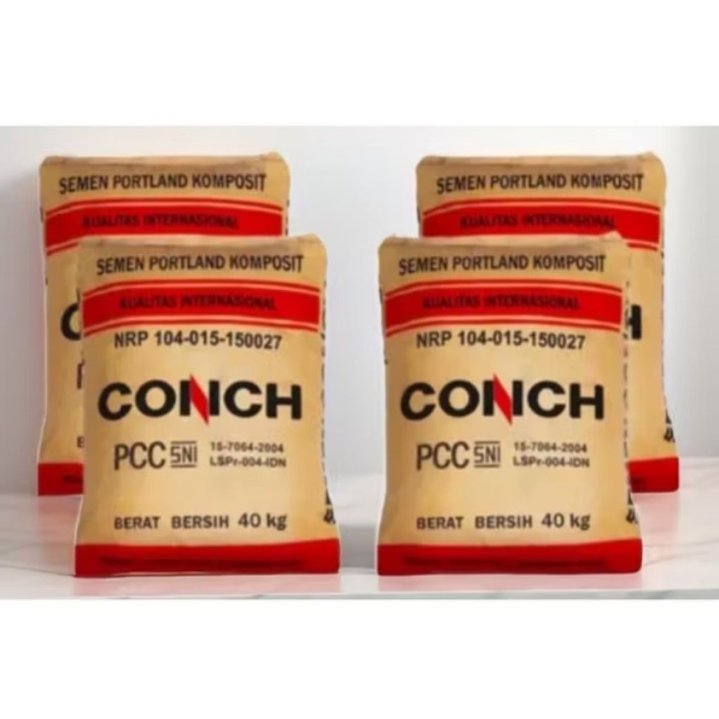 Semen Conch berat 40 kg 250 sak