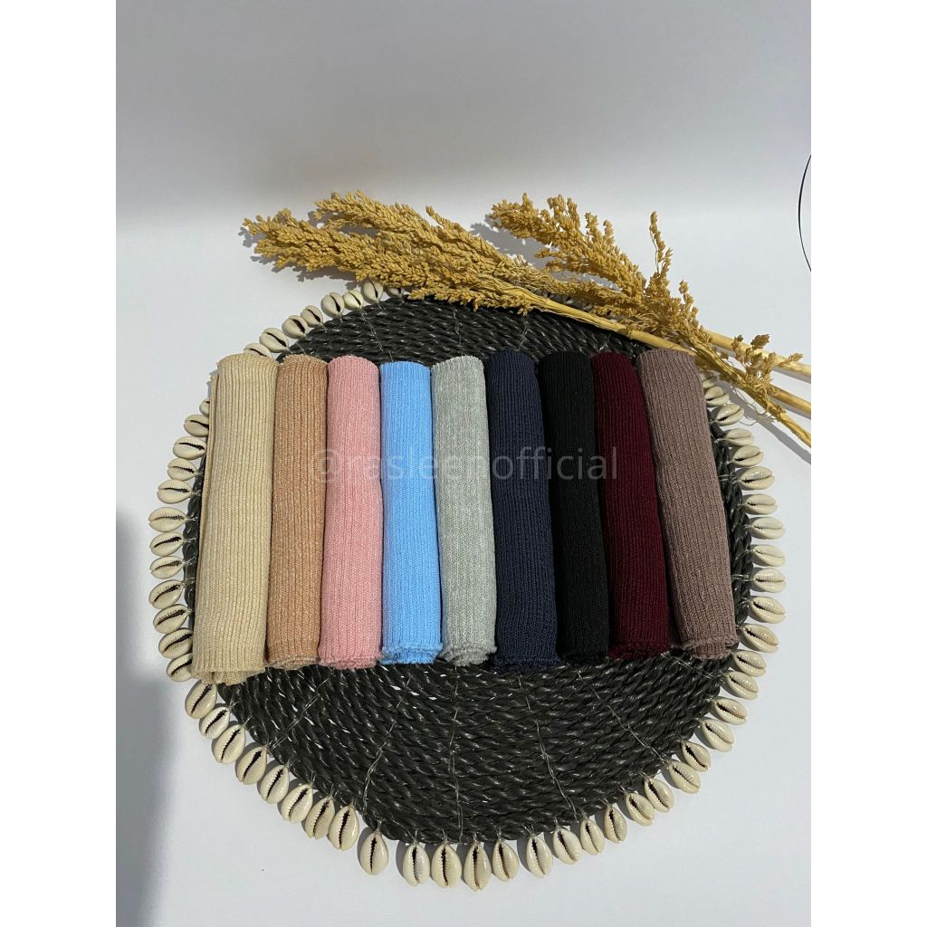 Ciput Bandana Rajut Polos 1 Warna