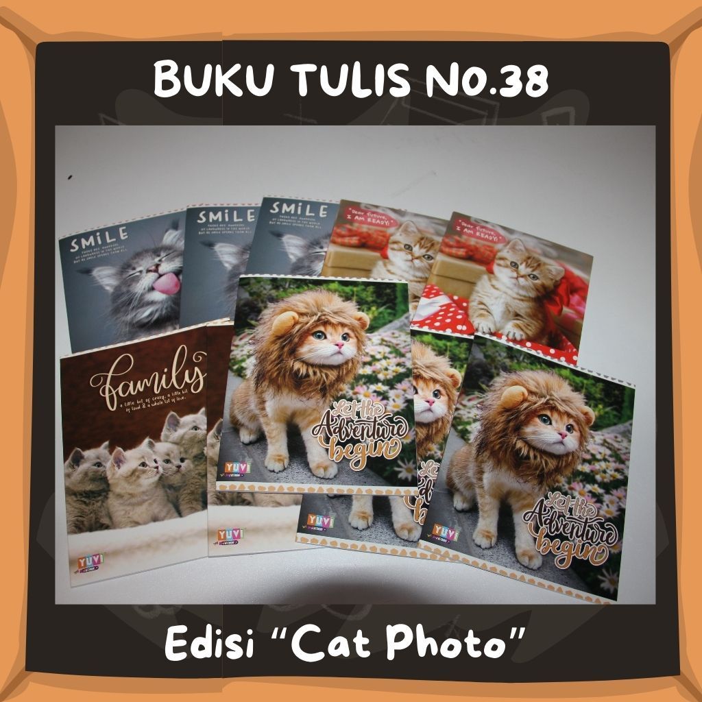 

My Book Seri Cat Photo 38 Lembar - 10 Buku