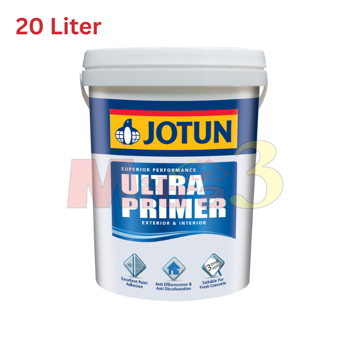 Cat Dasar Tembok Eksterior/Interior Jotun ULTRA PRIMER 20L Cat Dinding 20L