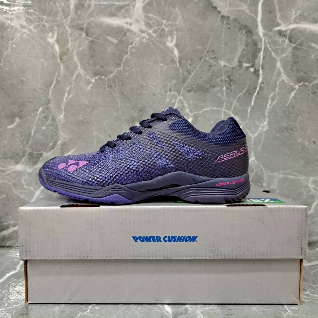 SEPATU YONEX AERUS 3 POWER CUSHION NAVY