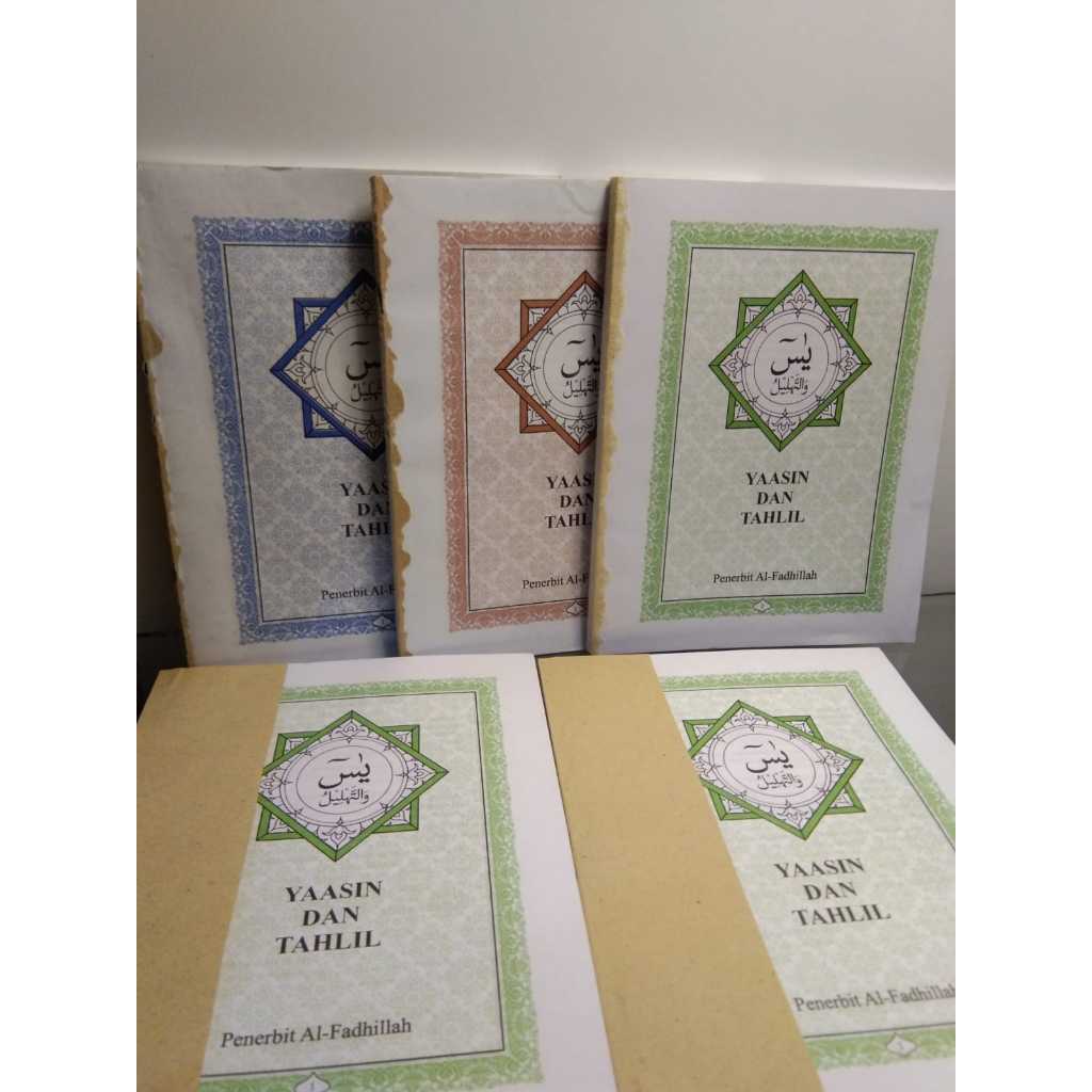 Blanko Yasin dan Tahlil Tanpa Cover 128 & 144 Halaman