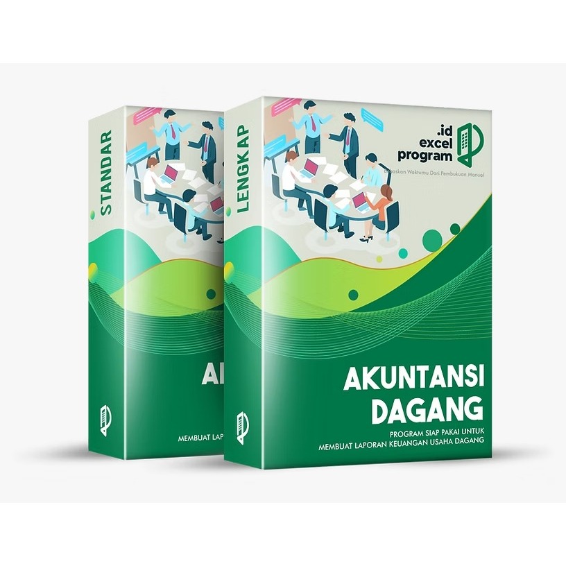 SOFTWARE APLIKASI LAPORAN KEUANGAN AKUNTANSI EXCEL TERMURAH VERSI STANDART (PERUSAHAAN DAGANG)