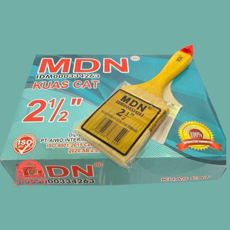 

MDN KUAS CAT UKURAN 21/2" dan 4