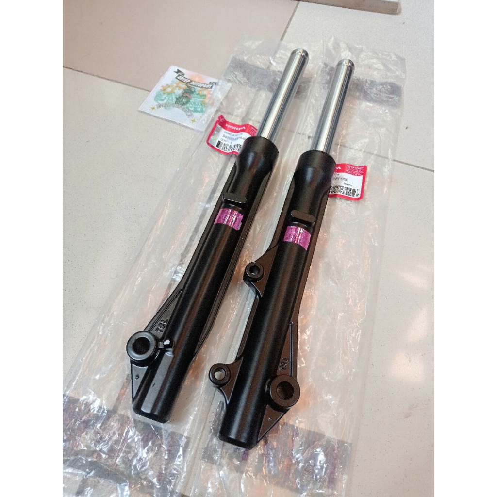AS SHOCK+TABUNG CAKRAM DPN HONDA BEAT KARBU,SCOOPY KARBU,VARIO 110,SPACY KARBU ORIGINAL