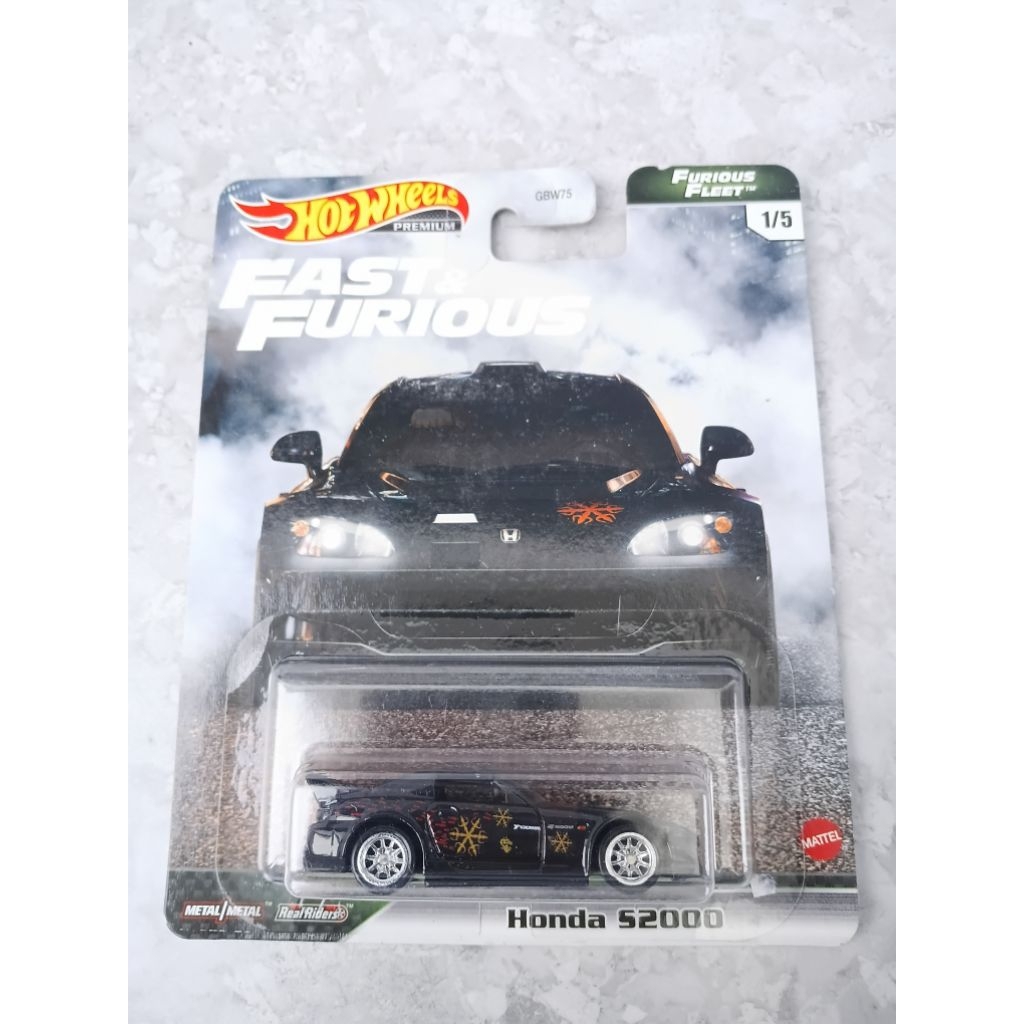 Japan Card - Hot Wheels Premium Furious Fleet Honda S2000