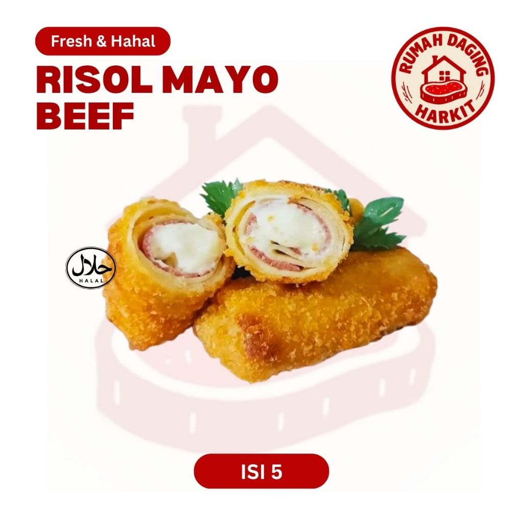 

Risol Mayo Frozen / Beku isi 5 Kab Tangerang
